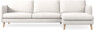 Madison - 3-sits soffa med schäslong höger - Beige
