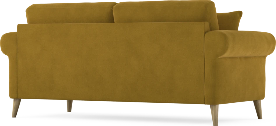 Eden - 2,5-sits soffa - Gul