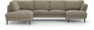Madison Lux - 2-sits soffa med divan vänster och schäslong höger - Beige