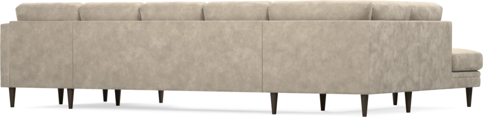 Eden - 3-sits soffa med divan vänster och schäslong höger - Beige