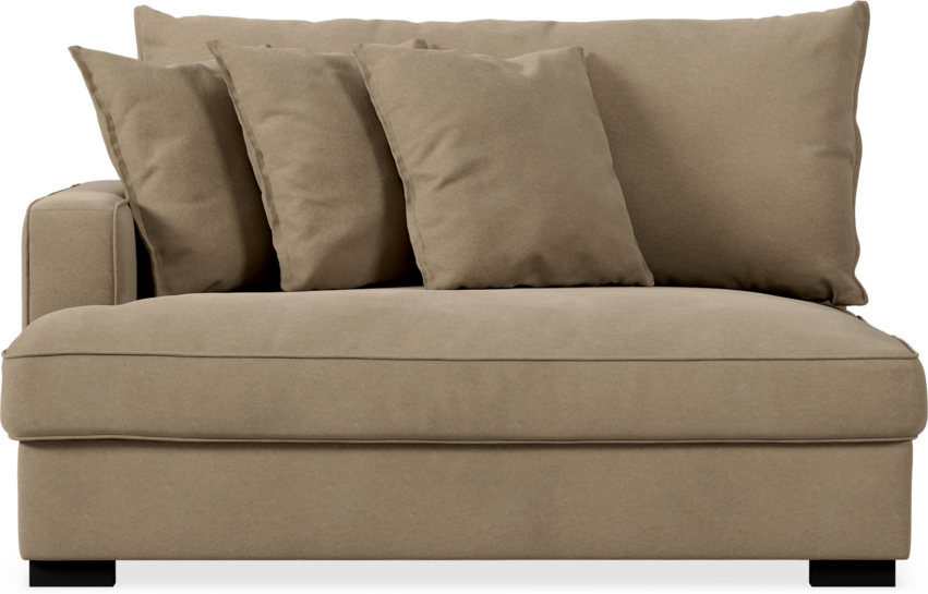 Rossi - 2-sits med armstöd vänster - Beige