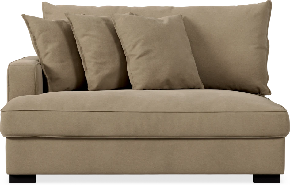 Rossi - 2-sits med armstöd vänster - Beige