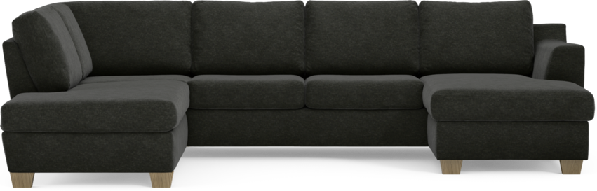 Friday - 3-sits soffa med divan vänster och schäslong höger - Grå