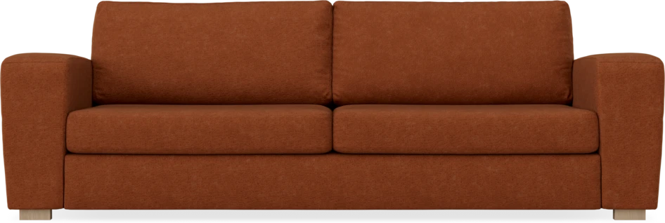 Friday - 3-sits soffa - Orange