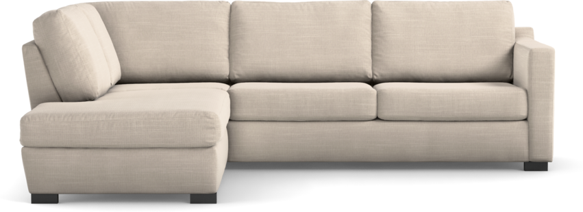 Friday - 2,5-sits soffa med divan vänster - Beige