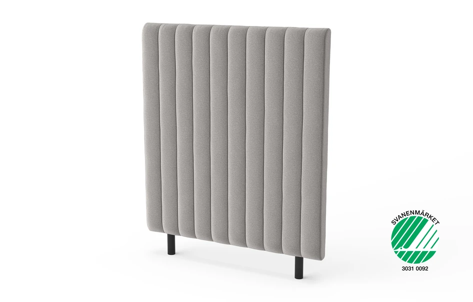Malibu - Sänggavel, B 90-140 cm - Grå