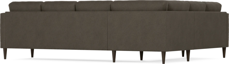 Eden - Hörnsoffa, 2+3-sits - Brun