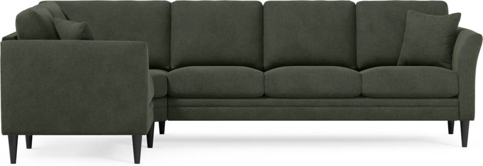 Eden - Hörnsoffa, 1+3-sits - Grön