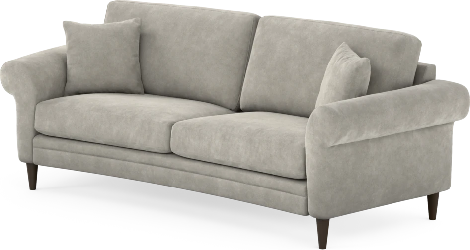 Eden - 2,5-sits soffa svängd - Grå