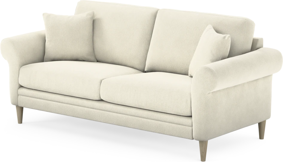 Eden - 2,5-sits soffa - Vit