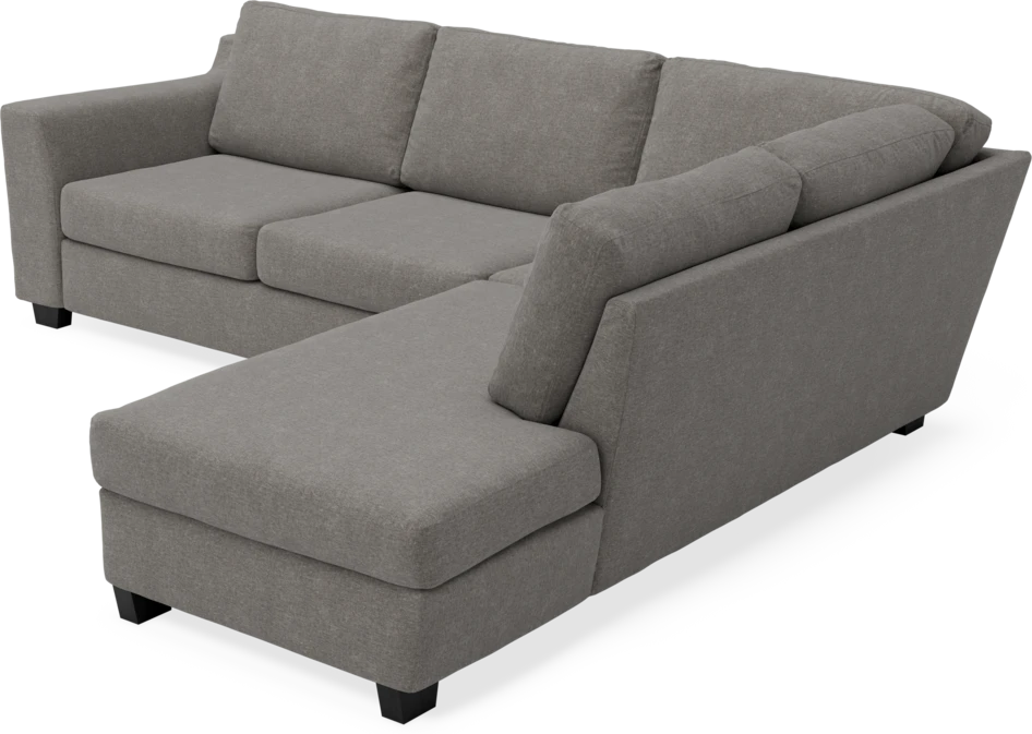 Friday - 2,5-sits soffa med divan höger - Grå