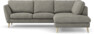 Madison - 2-sits soffa med divan höger - Vit