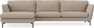 Madison - 3-sits soffa med schäslong vänster - Beige