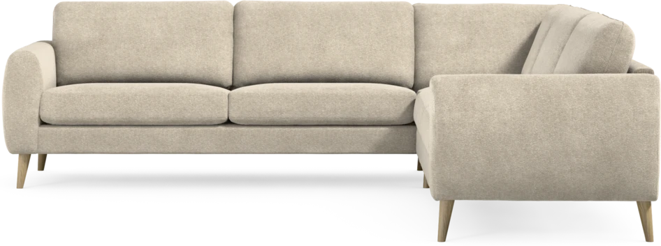 Bridge - Hörnsoffa, 3+3-sits - Beige