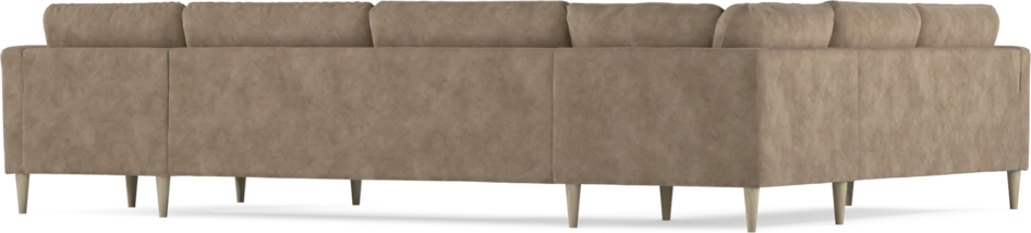 Bridge - Hörnsoffa, 2+3-sits med schäslong höger - Beige