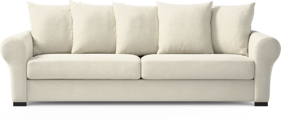 Town - 4-sits soffa - Vit