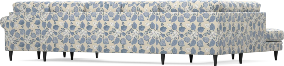 Eden - 3-sits soffa med divan vänster och schäslong höger - Flerfärgad