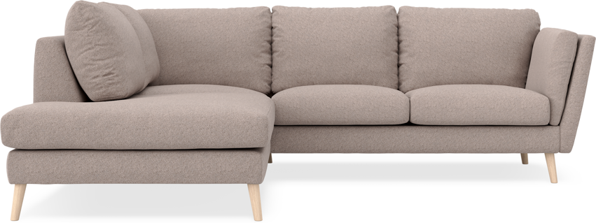 Madison - 2-sits soffa med divan vänster - Beige