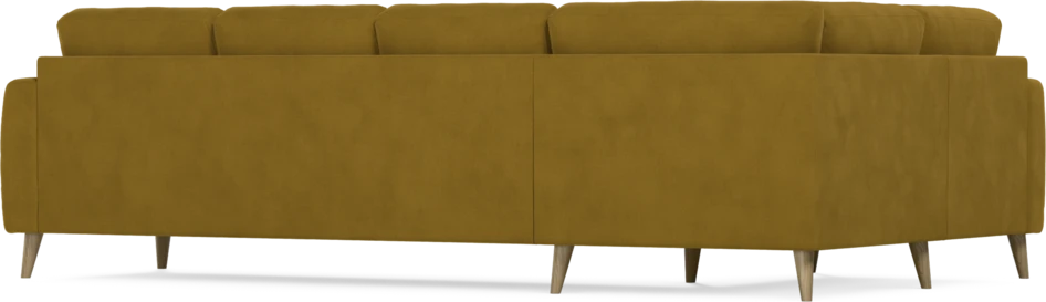 Eden - Hörnsoffa, 1+3-sits - Gul