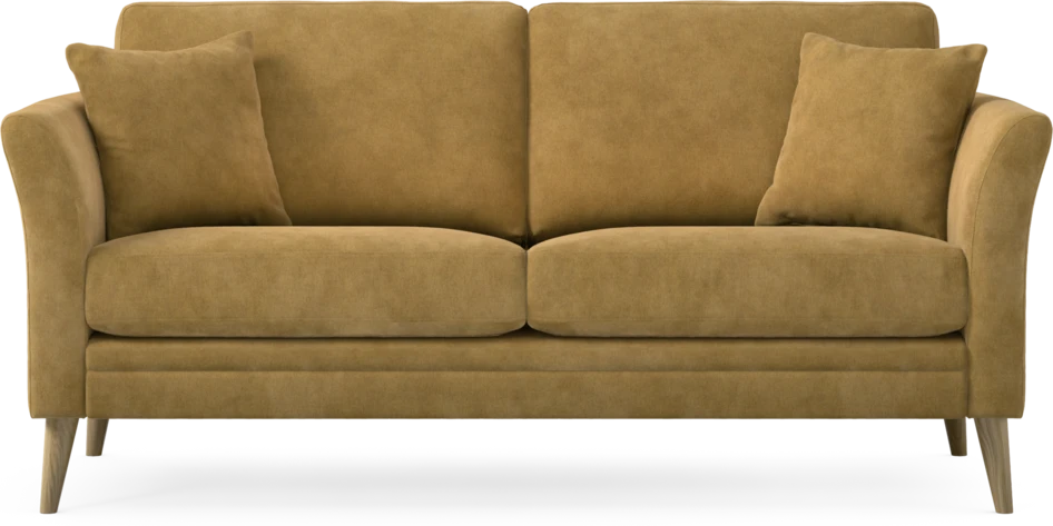 Eden - 2,5-sits soffa - Gul