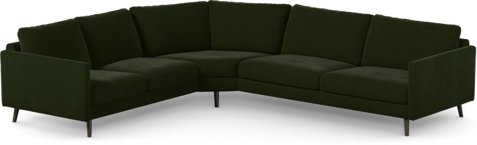 Madison Lux - Hörnsoffa 2+3-sits, hörn 2 - Grön