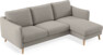 Madison Lux - 2-sits soffa med schäslong höger - Beige