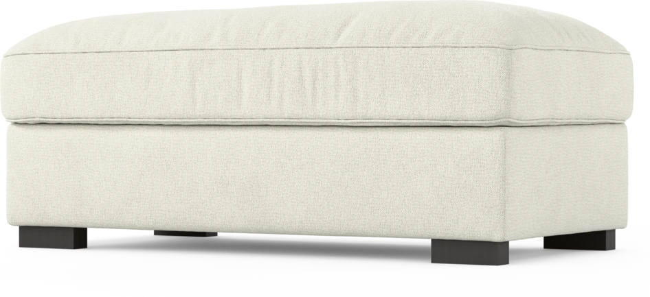 Mila - Fotpall 108 - Vit
