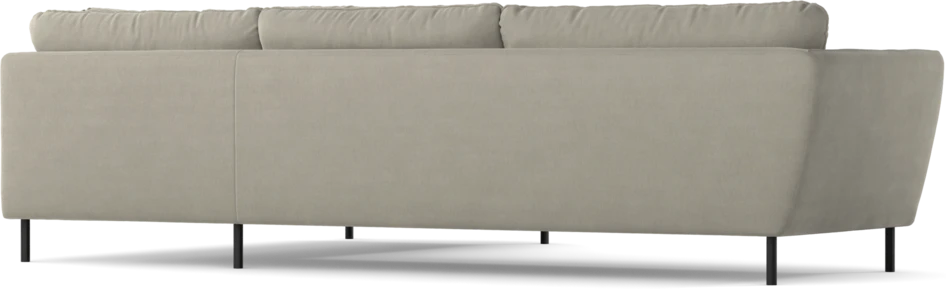 Madison Lux - 3-sits soffa med divan höger - Grå