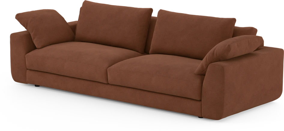Amie - 4-sits soffa - Orange