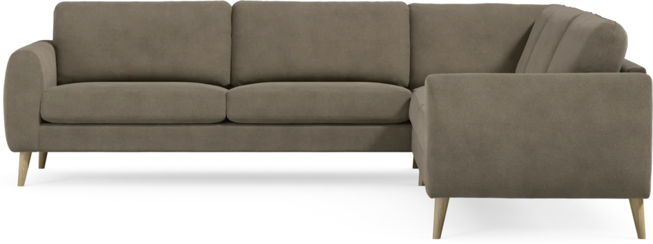 Bridge - Hörnsoffa, 3+3-sits - Beige