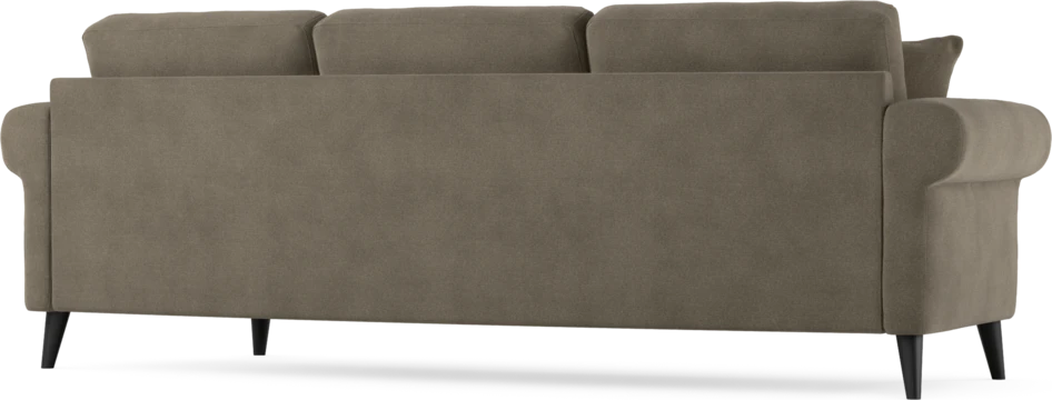 Eden - 3-sits soffa svängd - Beige
