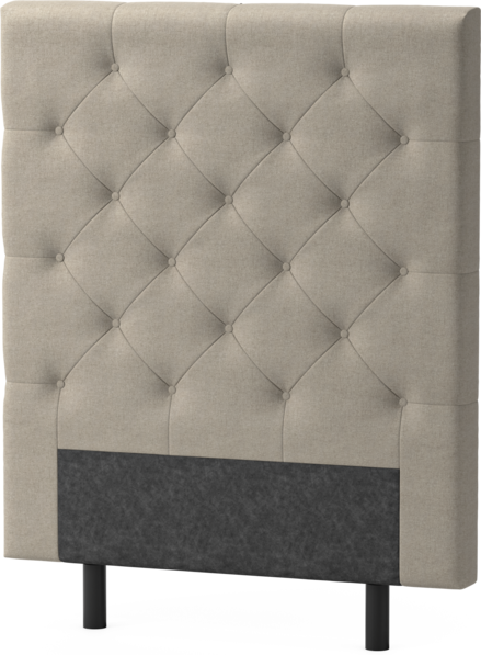 Delux Pikerad - Sänggavel, 90-210 cm - Beige