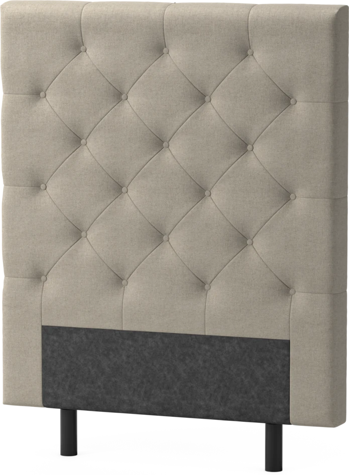Delux Pikerad - Sänggavel, 90-210 cm - Beige