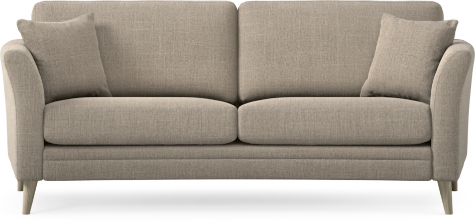 Eden - 2,5-sits soffa svängd - Beige