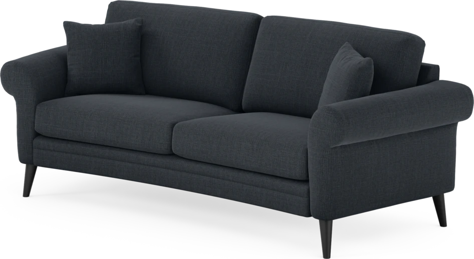 Eden - 2,5-sits soffa svängd - Blå