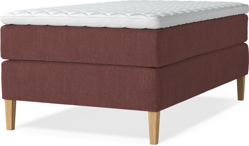 Delux Exclusive - Kontinentalsäng, enkelsäng 120 cm med bäddmadrass
