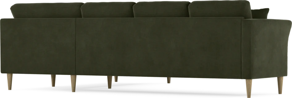 Eden - Hörnsoffa, 3+2-sits - Grön