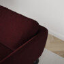 Madison Lux - 2-sits soffa med divan höger - Röd