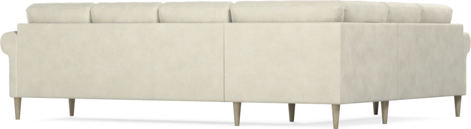 Eden - Hörnsoffa, 2+3-sits - Vit