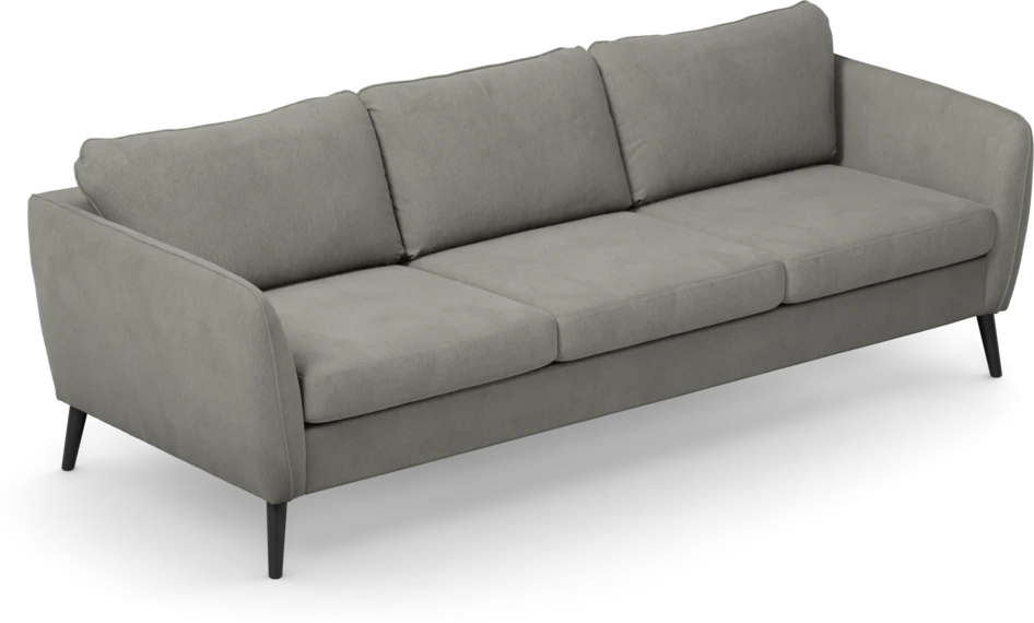 County - 3-sits soffa - Grå