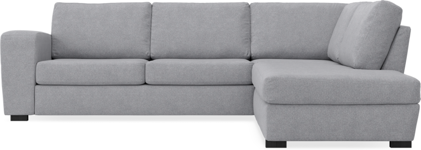 Friday - 2,5-sits soffa med divan höger - Grå