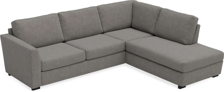 Friday - 2,5-sits soffa med divan höger - Grå