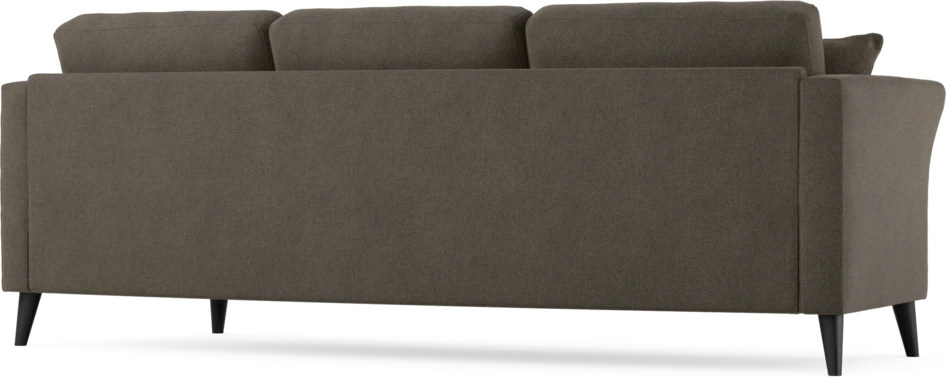Eden - 3-sits soffa svängd - Brun