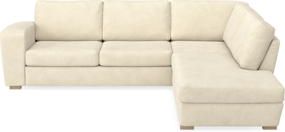 Friday - 2,5-sits soffa med divan höger - Beige