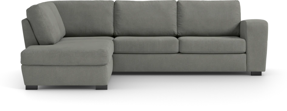 Friday - 2,5-sits soffa med divan vänster - Grå