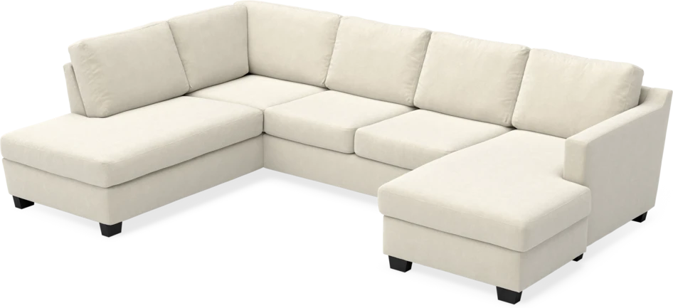 Friday - 3-sits soffa med divan vänster och schäslong höger - Beige