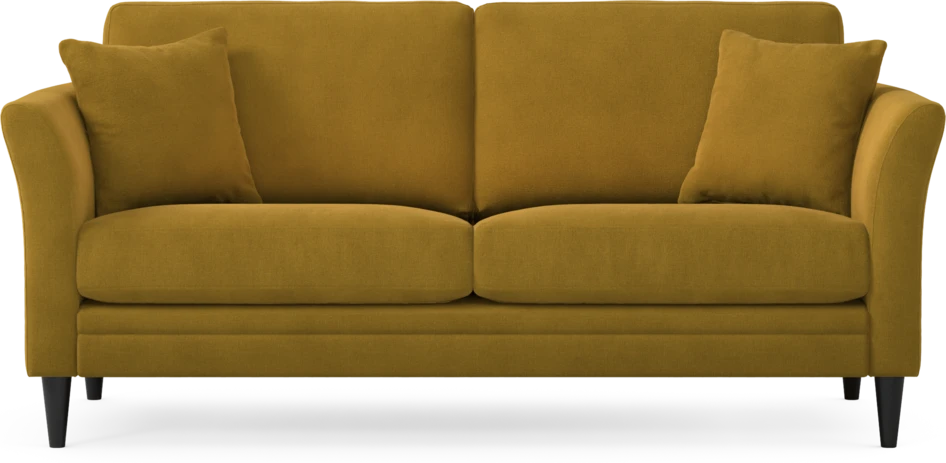 Eden - 2,5-sits soffa - Gul