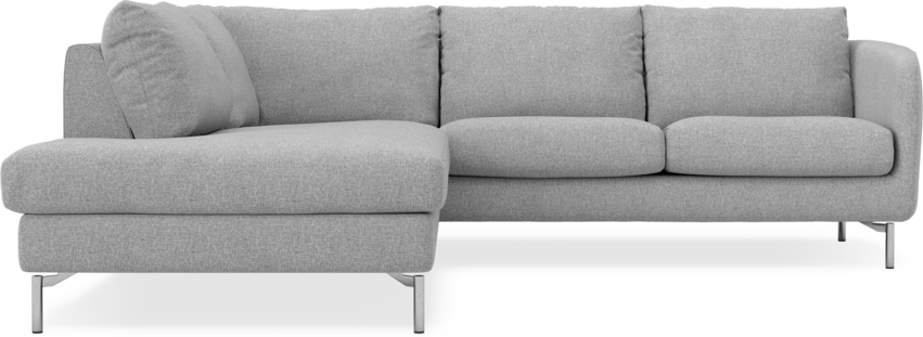 Madison - 2-sits soffa med divan vänster - Grå
