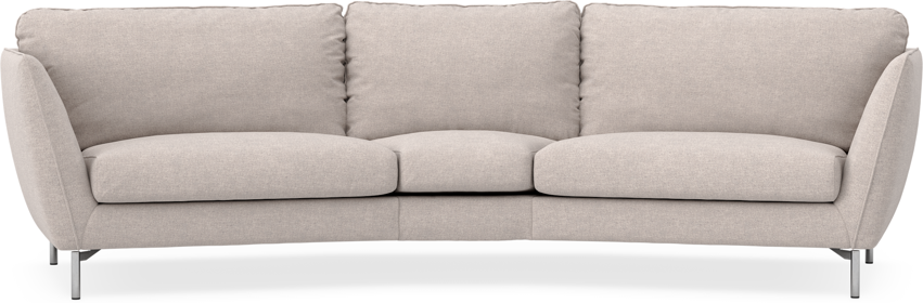 Madison - 3-sits soffa svängd, 90 cm - Beige
