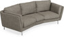 Madison - 3-sits soffa svängd, 70 cm - Grå